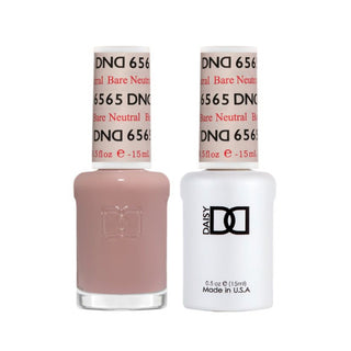 Daisy DND Gel Polish - Bare Neutral #6565 (with Free Matching Polish)