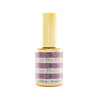 DND DC Platinum Gel Polish - Hot Pink #195