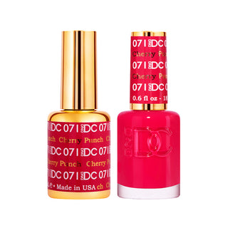 DND DC Gel Polish - Cherry Punch #071 (with Free Matching Polish)