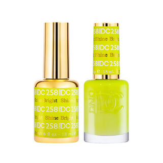 DND DC Gel Polish - Shine Bright #258 (with Free Matching Polish)