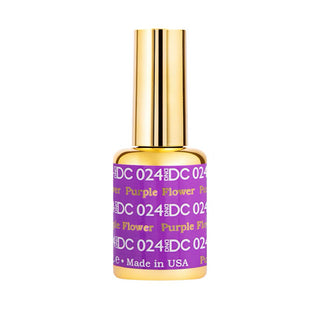 DND DC Gel Polish - Purple Flower #024