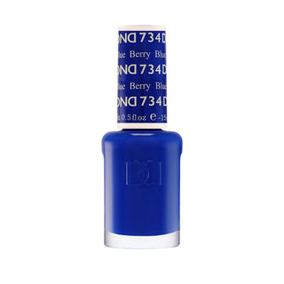 Daisy DND Nail Polish - Berry Blue #734