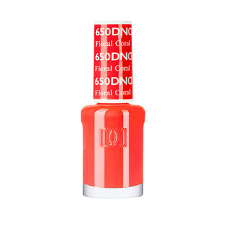 Daisy DND Nail Polish - Floral Coral #650