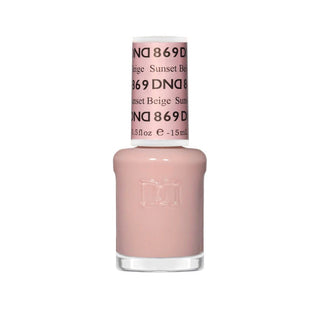 Daisy DND Nail Polish - Sunset Beige #869