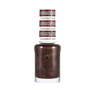 Daisy DND Nail Polish - Carmelized Plum #696