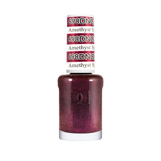 Daisy DND Nail Polish - Amethyst Sparkles #698