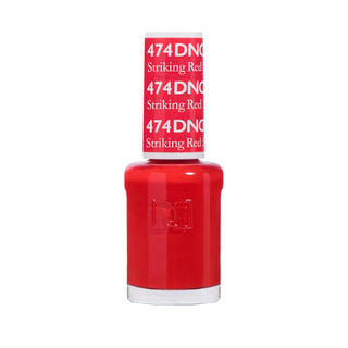 Daisy DND Nail Polish - Striking Red #474