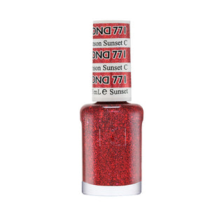 Daisy DND Nail Polish - Crimson Sunset #771