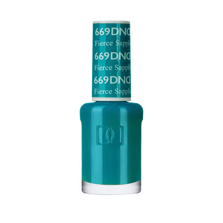 Daisy DND Nail Polish - Fierce Sapphire #669