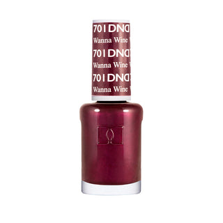 Daisy DND Nail Polish - Wanna Wine #701