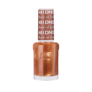 Daisy DND Nail Polish - Burst of Gold #481