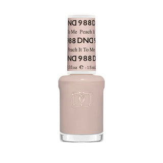 Daisy DND Nail Polish - Peach It To Me #988