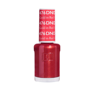 Daisy DND Nail Polish - Gold In Red #476