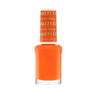 Daisy DND Nail Polish - Orange Sherbet #713