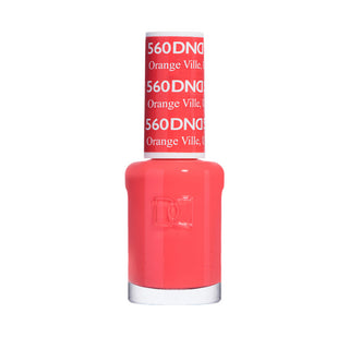 Daisy DND Nail Polish - Orange Ville #560