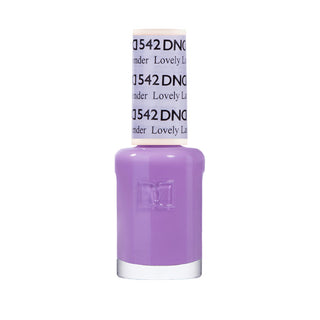 Daisy DND Nail Polish - Lovely Lavender #542