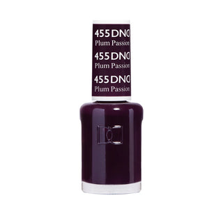 Daisy DND Nail Polish - Plum Passion #455