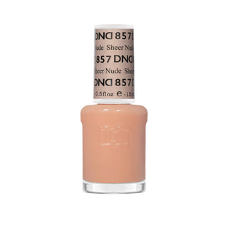 Daisy DND Nail Polish - Sheer Nude #857