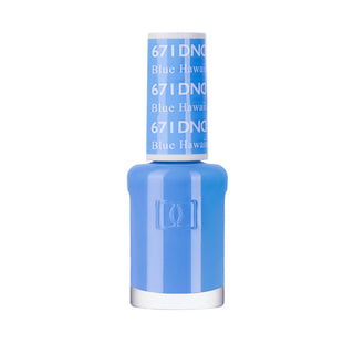 Daisy DND Nail Polish - Blue Hawaiian #671