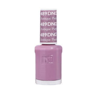 Daisy DND Nail Polish - Antique Purple #489