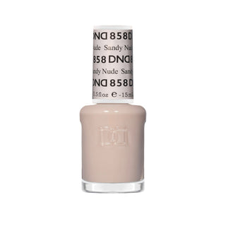 Daisy DND Nail Polish - Sandy Nude #858