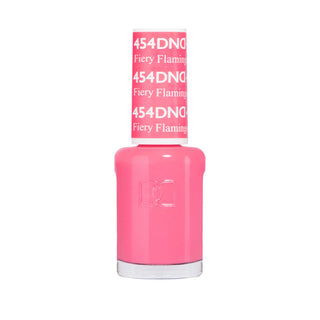 Daisy DND Nail Polish - Fiery Flamingo #454