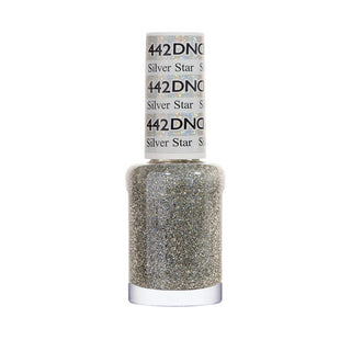 Daisy DND Nail Polish - Silver Star #442