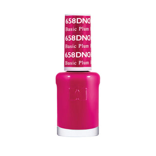 Daisy DND Nail Polish - Basic Plum #658