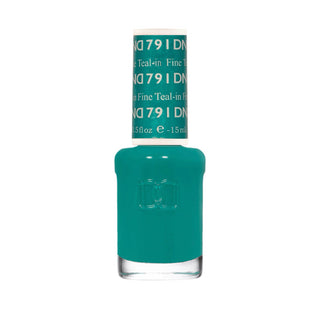 Daisy DND Nail Polish - Teal-in Fine #791